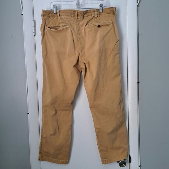 American Eagle Men's Extreme Flex 38 x 32 Khaki Pants - Picture 2 of 7
